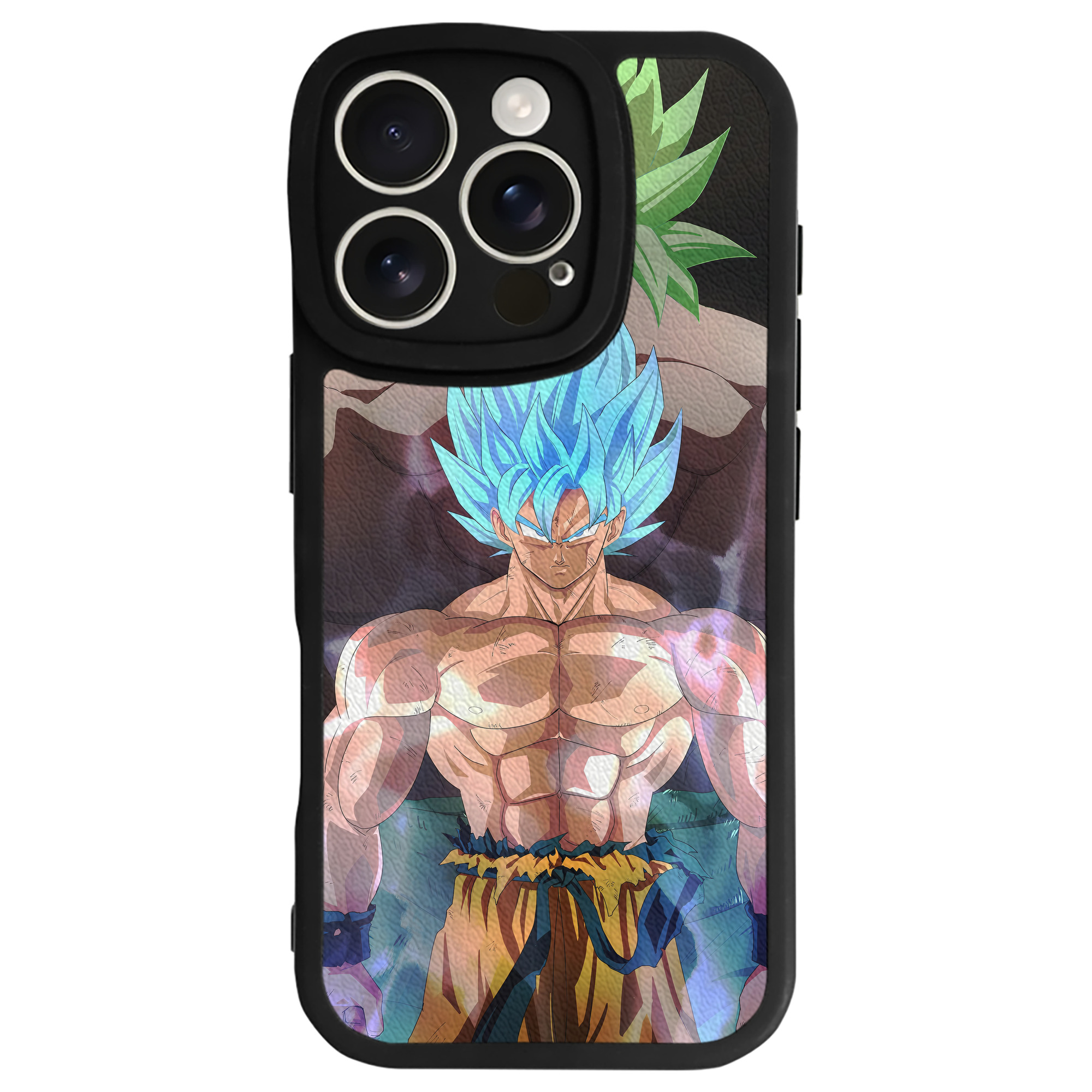 （画像用） ドラゴンボール DRAGON BALL 【iPhone 16シリーズ対応】シリコンスマホケース（レザー調） 材質：シリコン